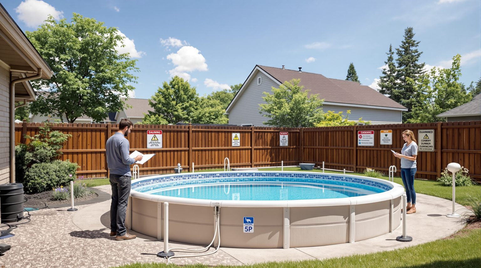 Amende piscine hors-sol : Tout savoir pour éviter les sanctions et sécuriser votre installation