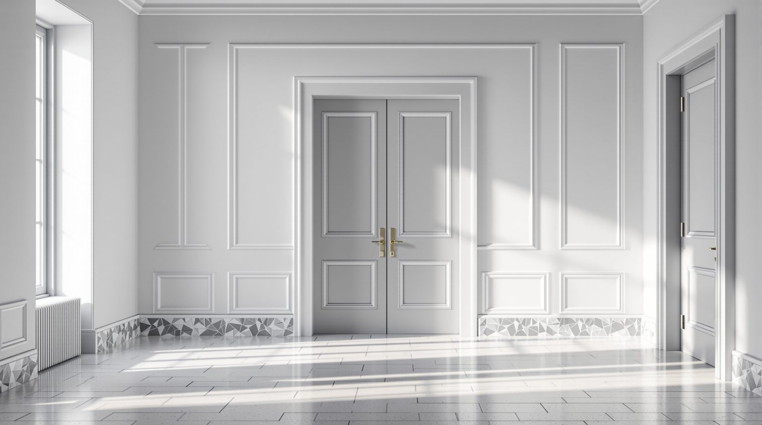 Murs blancs portes grises : 10 idées déco élégantes pour sublimer votre intérieur