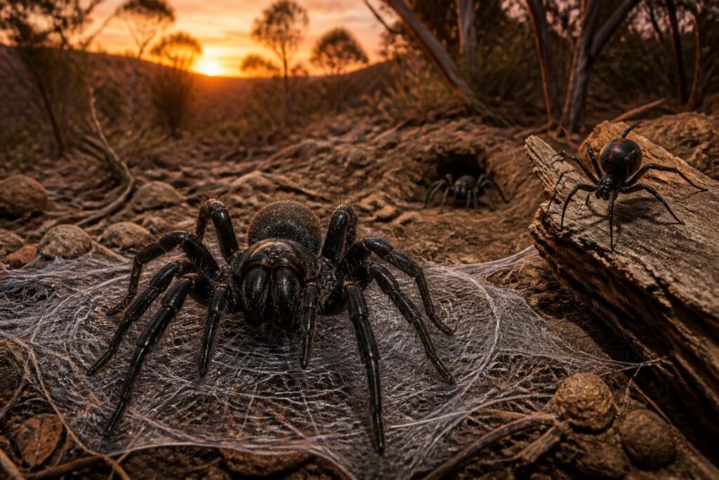 Araignée Australie : quelles espèces redoutables habitent vraiment ce continent ? découvrez les espèces d'araignées redoutables qui habitent l'australie, un continent célèbre pour sa faune unique et ses créatures fascinantes, parfois dangereuses.