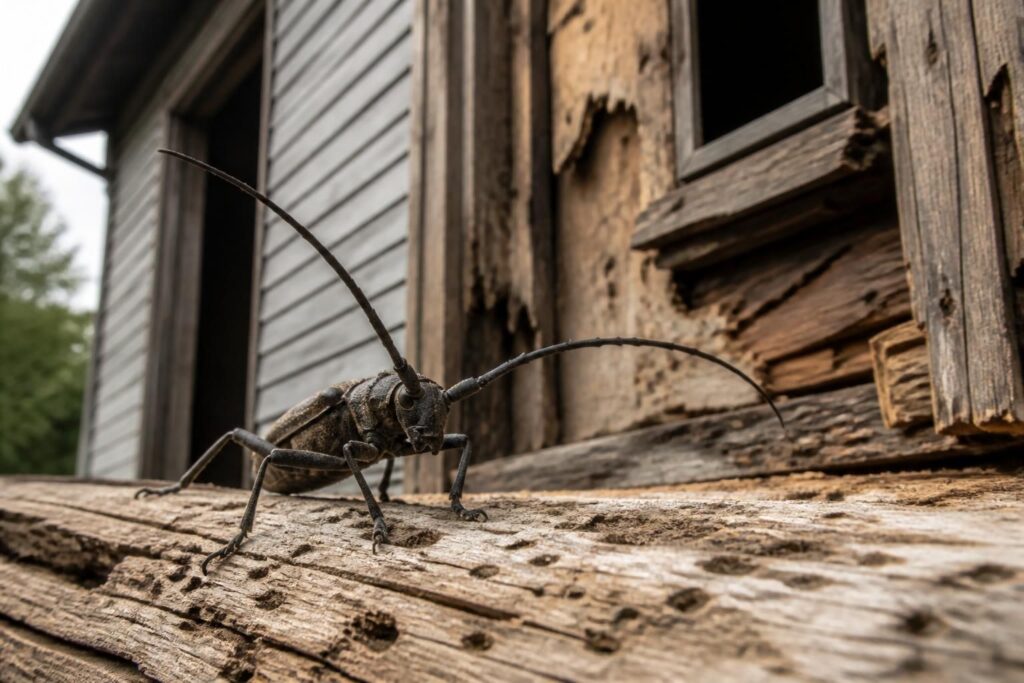 Insecte capricorne : comment reconnaître et protéger votre maison de ce fléau ? découvrez comment identifier le capricorne, cet insecte destructeur, et apprenez les meilleures méthodes pour protéger efficacement votre maison contre ce fléau.