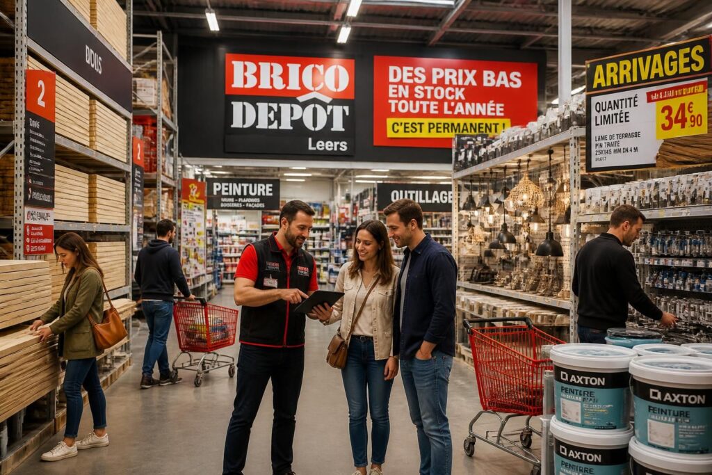 découvrez les offres et services de brico dépôt leers pour réussir tous vos projets maison, avec du matériel de qualité à prix compétitifs.