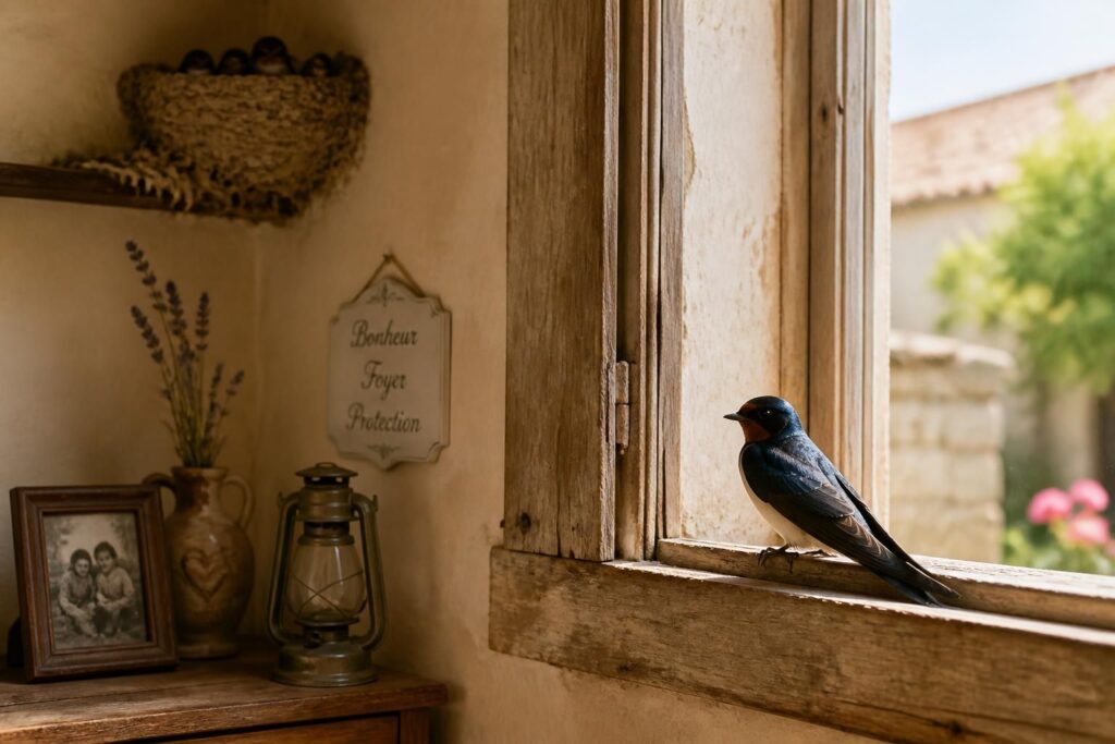 Pourquoi l’hirondelle est bien plus qu’un simple oiseau dans nos maisons découvrez pourquoi l’hirondelle est bien plus qu’un simple oiseau dans nos maisons, symbole de chance, de protection et de renouveau au cœur de nos foyers.